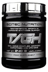 Scitec Nutrition TGH supplement for testosterone, growth support, and hormone synthesis, unflavored, 240g