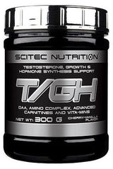 Scitec Nutrition TGH supplement for testosterone and growth support, 300g cherry-vanilla flavor.