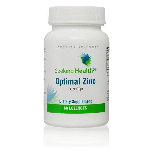 Seeking Health - Optimal Zinc, 15mg - 60 lozenges - Nutri.se