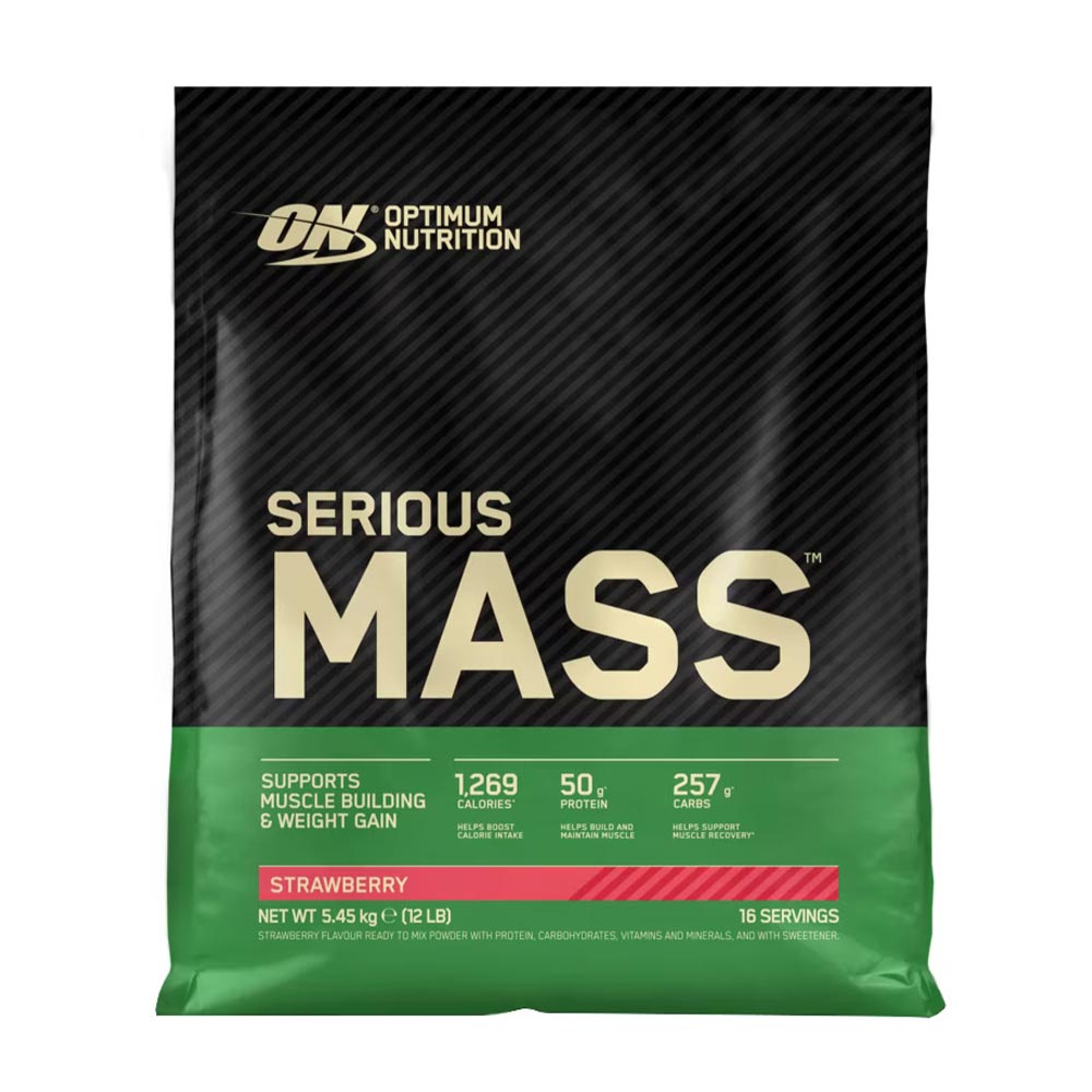 Optimum Nutrition Serious Mass skopa & pulver