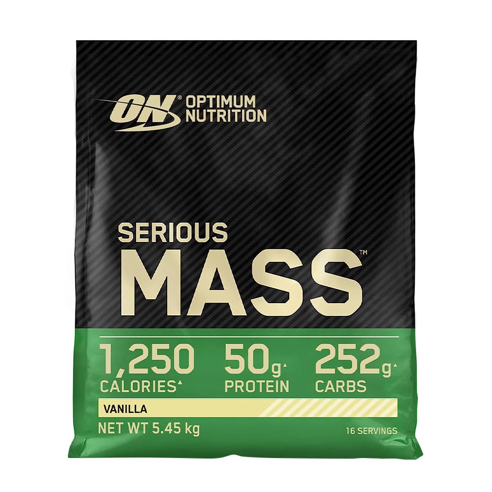 Optimum Nutrition Serious Mass framsida