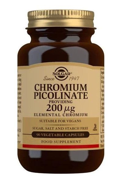 Solgar - Chromium Picolinate - Nutri.se