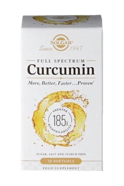 Solgar - Full Spectrum Curcumin - 30 softgels - Nutri.se