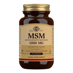 Solgar - MSM, 1000mg - 60 tablets - Nutri.se