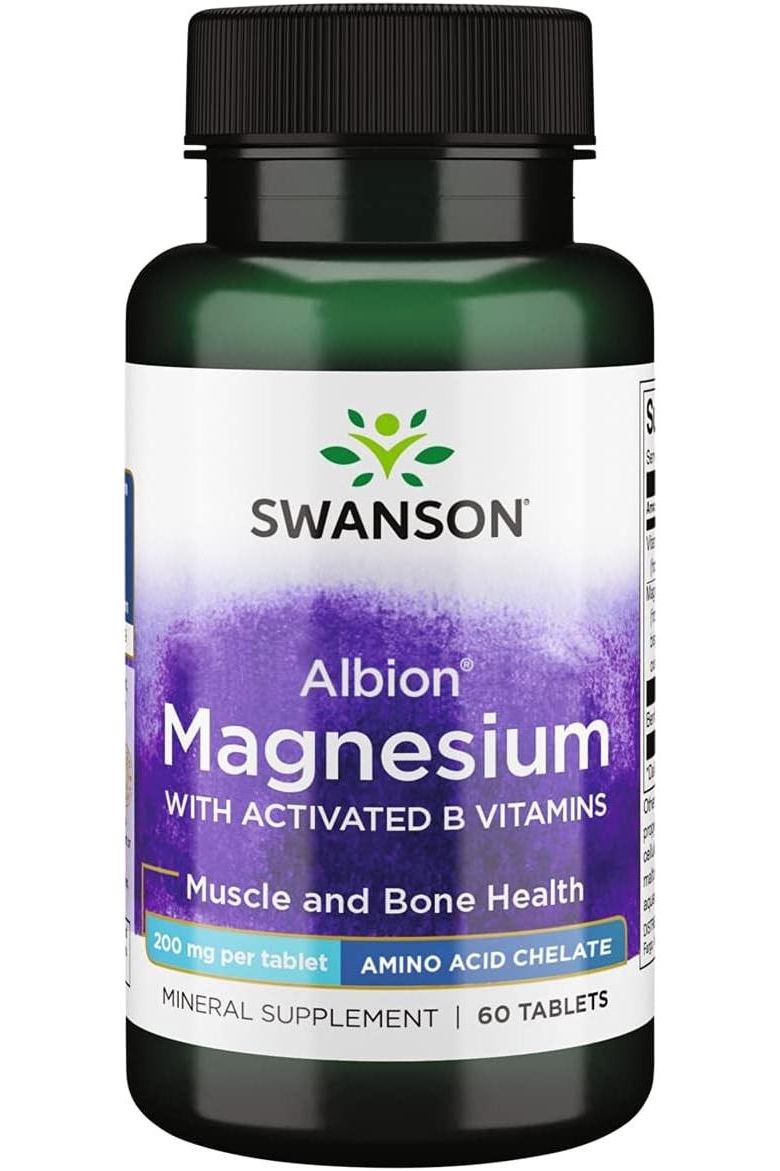 Swanson - Albion Chelated TRS Magnesium - 60 tablets - Nutri.se