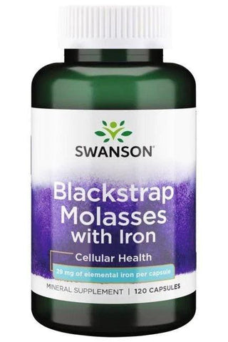 Blackstrap Molasses With Iron 120 kapslar framsida