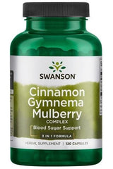 Swanson - Cinnamon Gymnema Mulberry Complex - 120 caps - Nutri.se