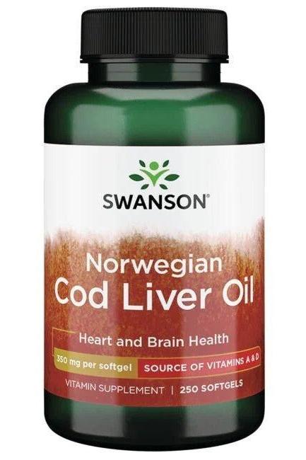 Swanson - Cod Liver Oil - Nutri.se
