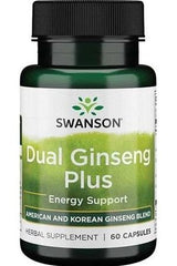 Swanson - Dual Ginseng Plus - 60 caps - Nutri.se