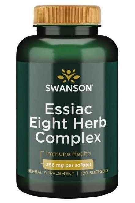 Swanson - Essiac Eight Herb Complex, 356mg - 120 softgels
