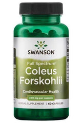 Swanson - Full Spectrum Coleus Forskohlii, 400mg - 60 caps - Nutri.se