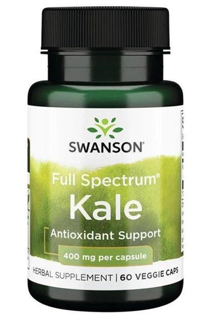 Swanson - Full Spectrum Kale, 400mg - 60 vcaps - Nutri.se