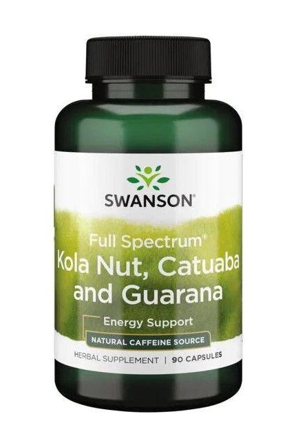 Swanson - Full Spectrum Kola Nut, Catuaba & Guarana - 90 caps - Nutri.se