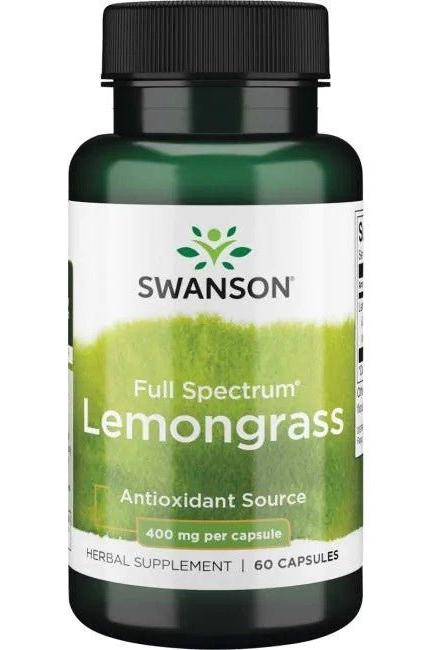 Swanson - Full Spectrum Lemongrass, 400mg - 60 caps - Nutri.se