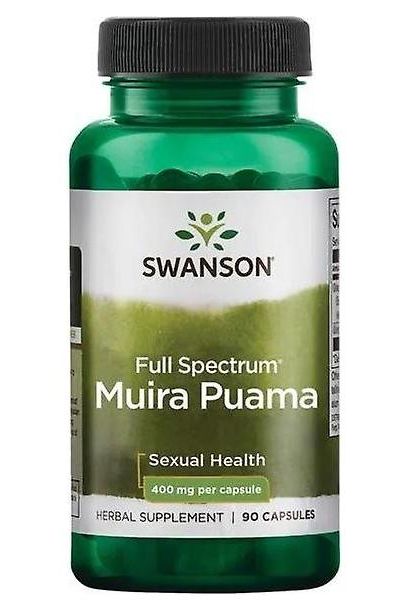 Swanson - Full-Spectrum Muira Puama Root, 400mg - 90 caps - Nutri.se