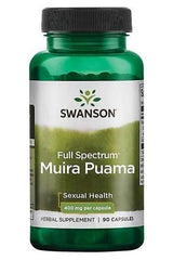 Swanson - Full-Spectrum Muira Puama Root, 400mg - 90 caps - Nutri.se