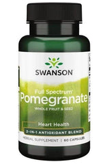 Swanson - Full Spectrum Pomegranate, Whole Fruit & Seed - 60 caps - Nutri.se