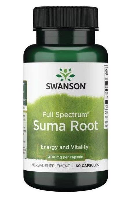 Swanson - Full Spectrum Suma Root, 400mg - 60 caps - Nutri.se