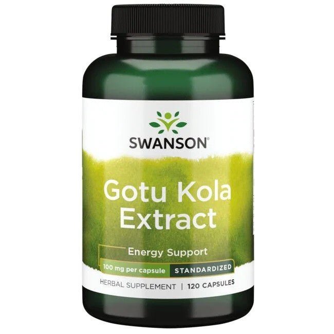 Swanson - Gotu Kola Extract, 100mg - 120 caps - Nutri.se