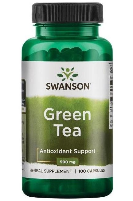 Swanson - Green Tea, 500mg - 100 caps - Nutri.se