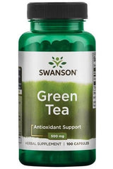 Swanson - Green Tea, 500mg - 100 caps - Nutri.se