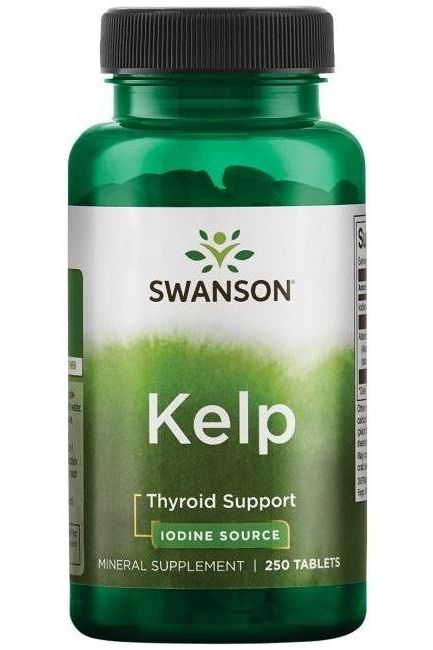 Swanson - Kelp Iodine Source - 250 tablets - Nutri.se