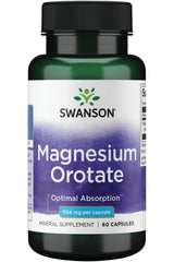 Swanson - Magnesium Orotate, 40mg - 60 caps - Nutri.se