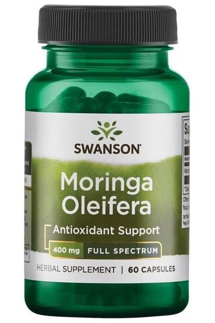 Swanson - Moringa Oleifera, 400mg - 60 caps - Nutri.se
