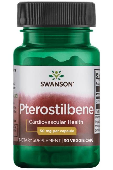 Swanson - Pterostilbene, 50mg - 30 vcaps - Nutri.se