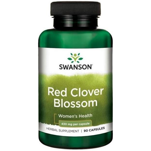 Swanson - Red Clover Blossom, 430mg - 90 caps - Nutri.se