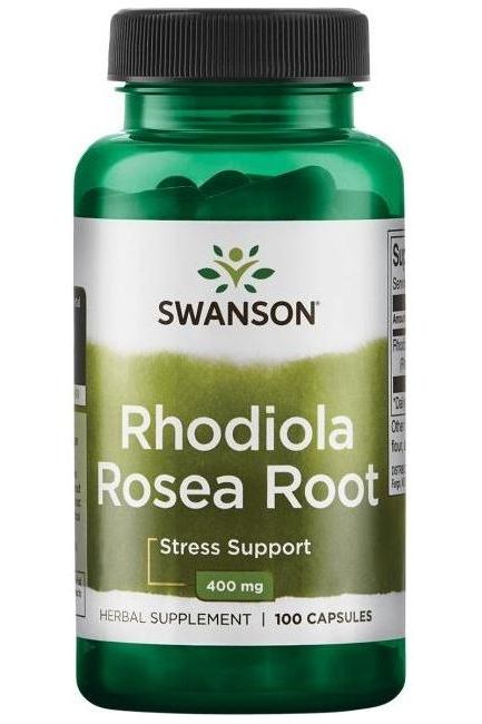 Swanson - Rhodiola Rosea Root, 400mg - 100 caps - Nutri.se