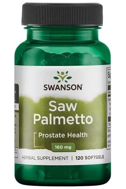 Swanson - Saw Palmetto, 160 Mg Extract (120 Sgels) - Nutri.se