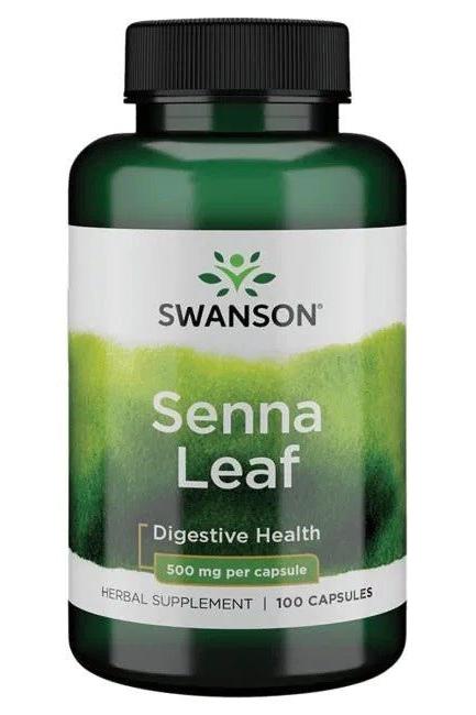 Swanson - Senna Leaf, 500mg - 100 caps - Nutri.se