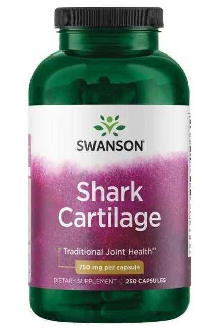Swanson - Shark Cartilage, 750mg - 250 caps