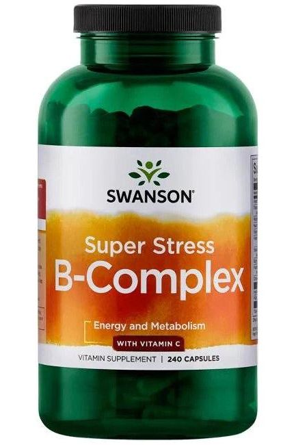 Swanson - Super Stress B-Complex with Vitamin C - Nutri.se