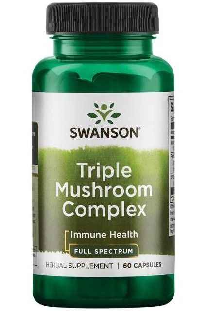 Swanson - Triple Mushroom Complex - 60 caps