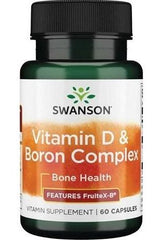 Swanson - Vitamin D & Boron Complex - 60 caps - Nutri.se