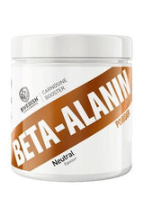 Swedish Supplements Beta-alanin powder, 300 g container, neutral flavor, carnosine booster for improved endurance.