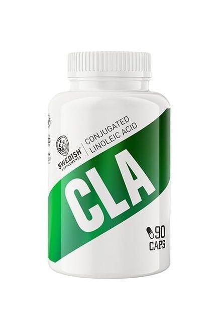 Swedish Supplements CLA, 90 capsules bottle for fat burning and muscle support
