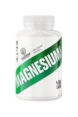 Swedish Supplements Magnesium Complex bottle with 90 capsules for optimal muscle and nerve function.