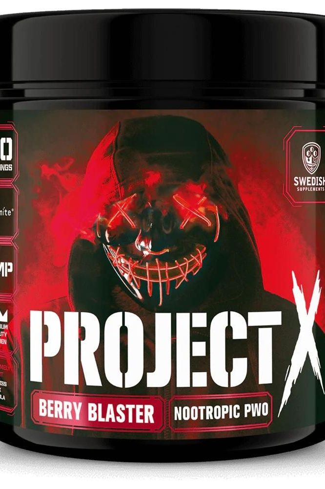 Swedish Supplements - Project X, 330 g Pre-Workout – Nutri.se