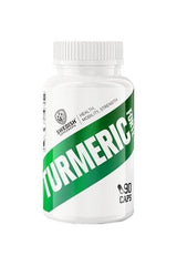 Swedish Supplements Turmeric Forte bottle, 90 caps, featuring natural turmeric extract and black pepper for enhanced absorption.