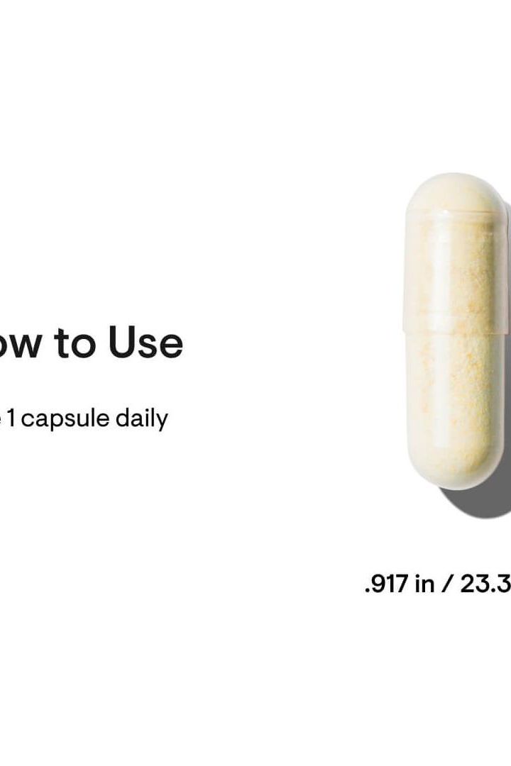 Thorne B-Complex 6 capsule with instructions to take one capsule daily.