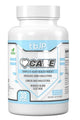 Trained by JP Heart Care supplement bottle, 30 caps, supports heart health and cholesterol management, vegan formula.