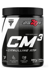 Trec Nutrition CM3 + Citrulline ATP supplement, 360g container for enhanced physical performance and recovery.
