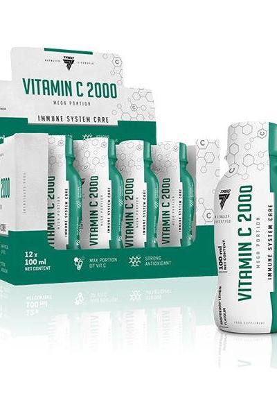Trec Nutrition - Vitamin C 2000 Raspberry Lemon - 12 x 100 ml. - Nutri.se