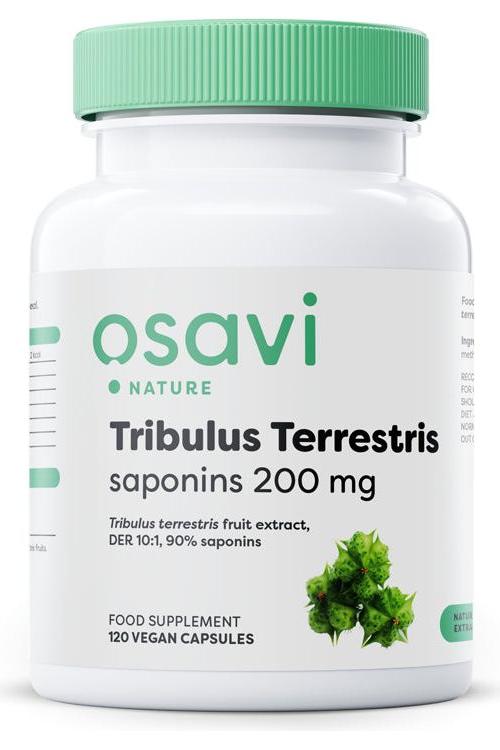 Osavi Tribulus Terrestris 200 mg vegan capsules supplement for vitality and libido support