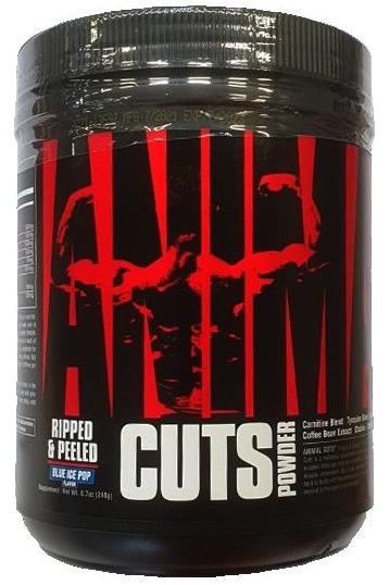 Universal Nutrition Animal Cuts powder jar for fat loss and muscle preservation.