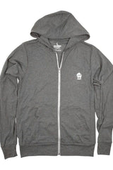 Universal Nutrition Animal Lightweight Hoodie in grey, featuring a comfortable fit and stylish design.