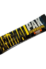 Universal Nutrition Animal Pak sample pack showcasing orange flavor for enhanced nutrition and muscle support.